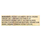 Woodstock Organic Kosher Dill Pickle Spears, 24 fl oz (Case of 6)