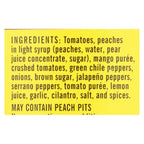 Desert Pepper Trading Medium Hot Peach Mango Salsa (Pack of 6 - 16 Oz.)