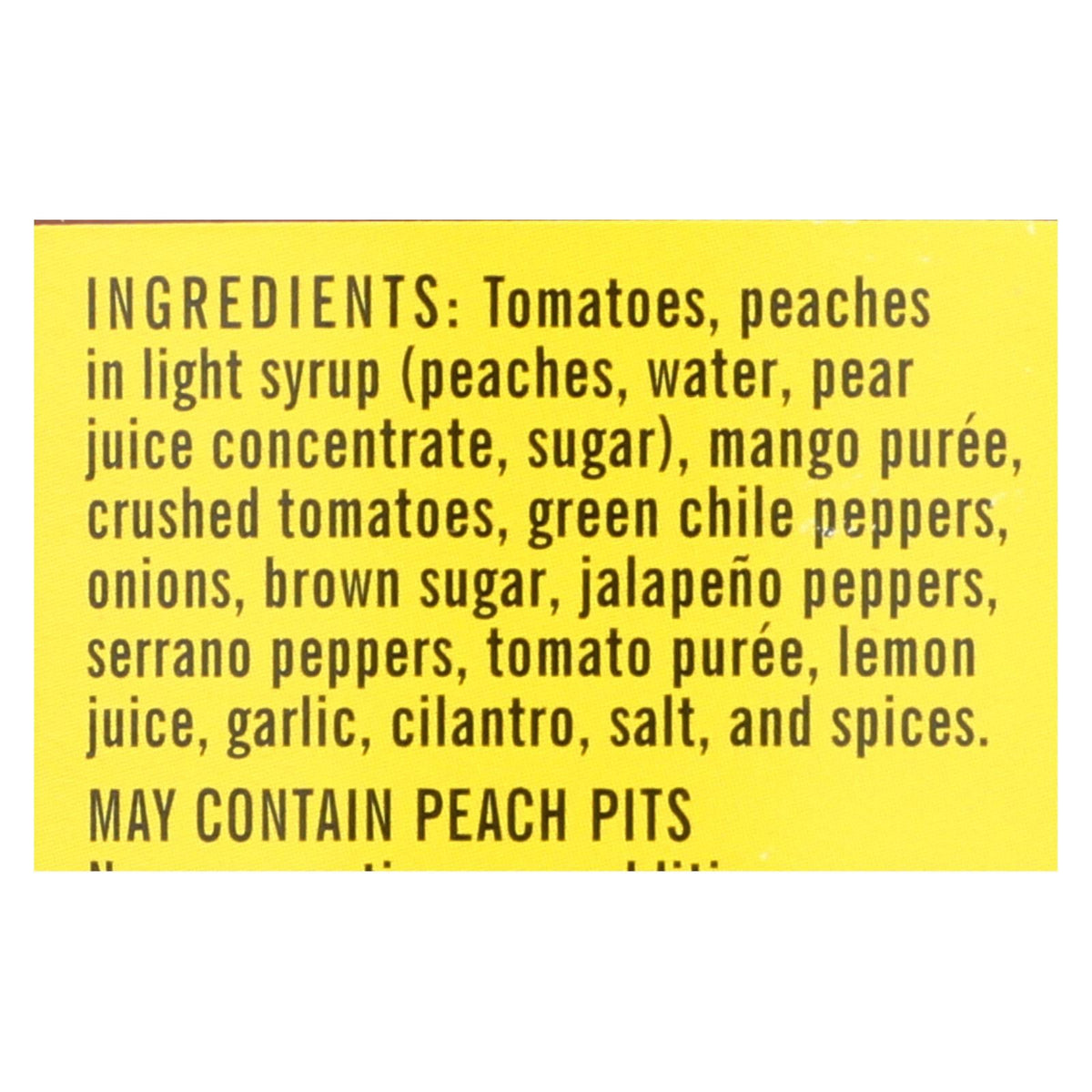 Desert Pepper Trading Medium Hot Peach Mango Salsa (Pack of 6 - 16 Oz.)