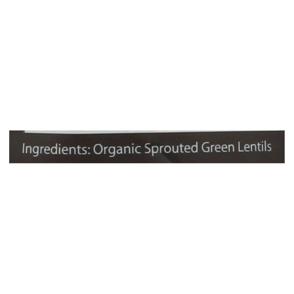 truRoots Organic Sprouted Green Lentils, 10 oz (Case of 6)