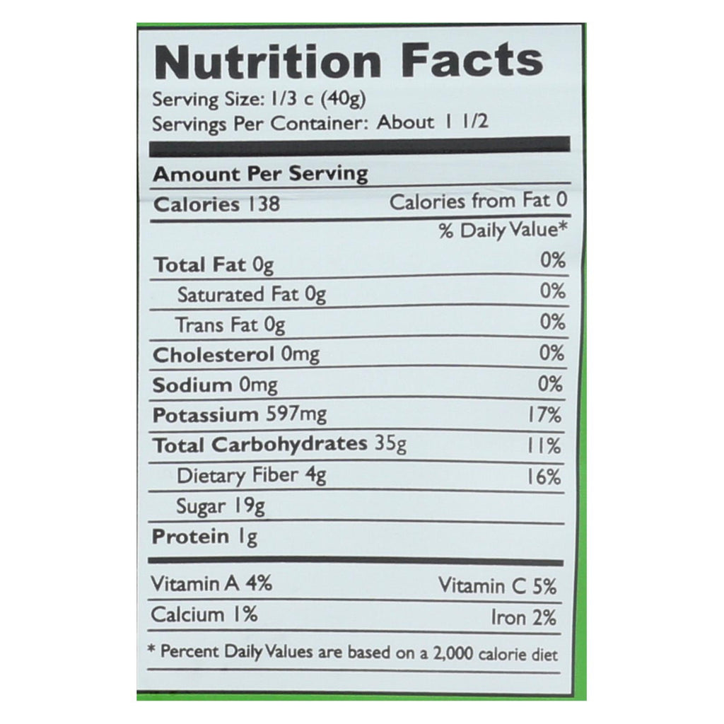Mavuno Harvest Organic Gluten-Free Dried Bananas, 2 oz (Case of 6)