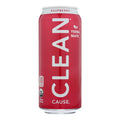 Clean Cause Raspberry Yerba Mate, 16 fl oz (Case of 12)