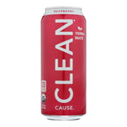 Clean Cause Raspberry Yerba Mate, 16 fl oz (Case of 12)