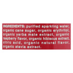 Clean Cause Raspberry Yerba Mate, 16 fl oz (Case of 12)