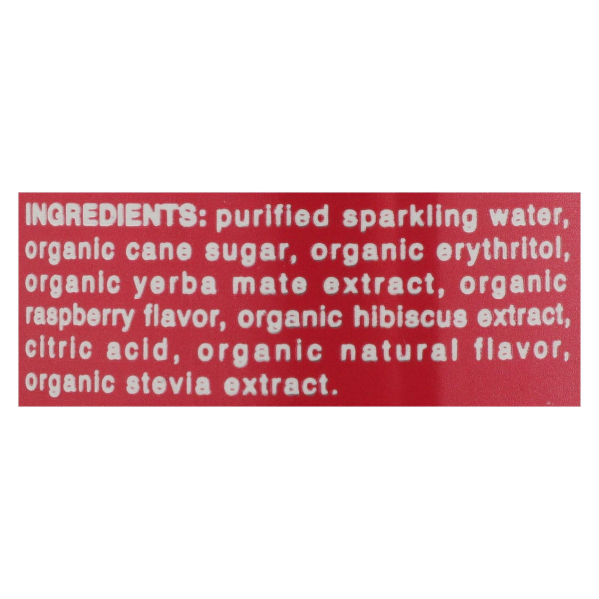 Clean Cause Raspberry Yerba Mate, 16 fl oz (Case of 12)