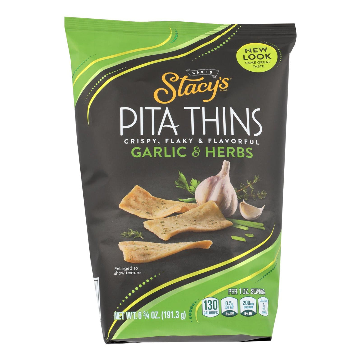 Stacy's Perfectly Thymed Pita Crisps, 6.75 oz (Case of 8)