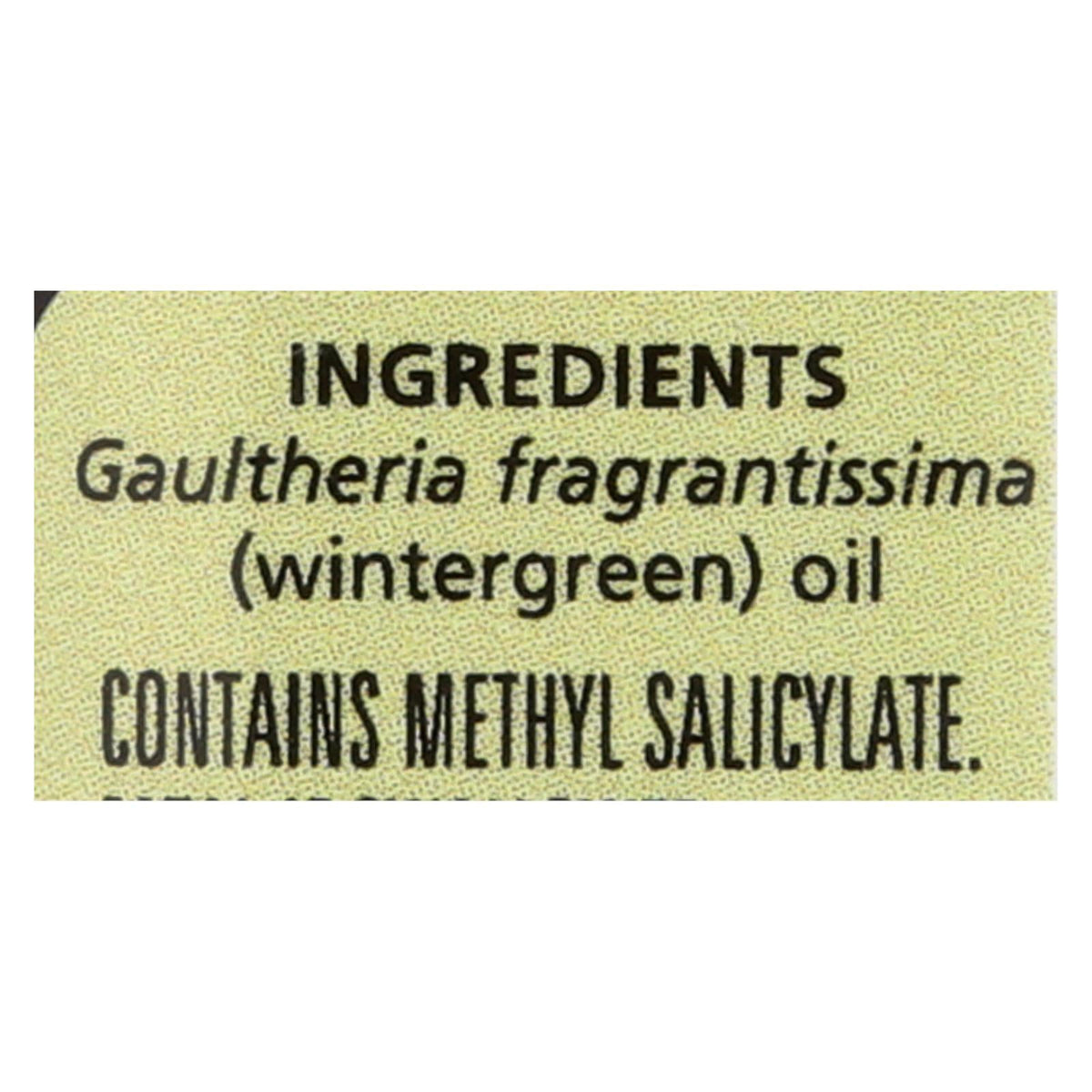 Aura Cacia Pure Essential Oil Wintergreen (Pack of 1 - 0.5 Fl Oz)