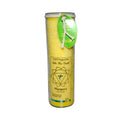 Aloha Bay Unscented Chakra Jar Protection Manipura  Yellow Candle