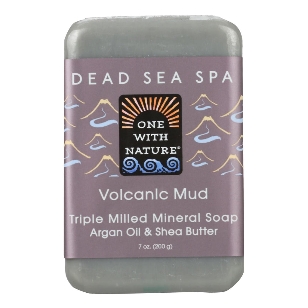 One With Nature Volcanic Mud Bar Soap (7 Oz.)