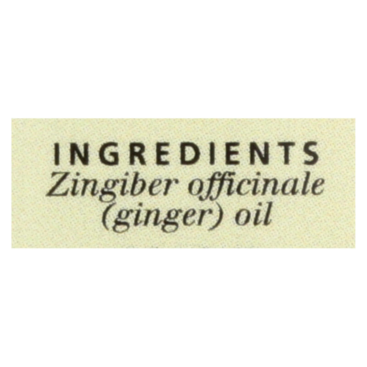 Aura Cacia Essential Oil Ginger  - 0.5 Fl Oz