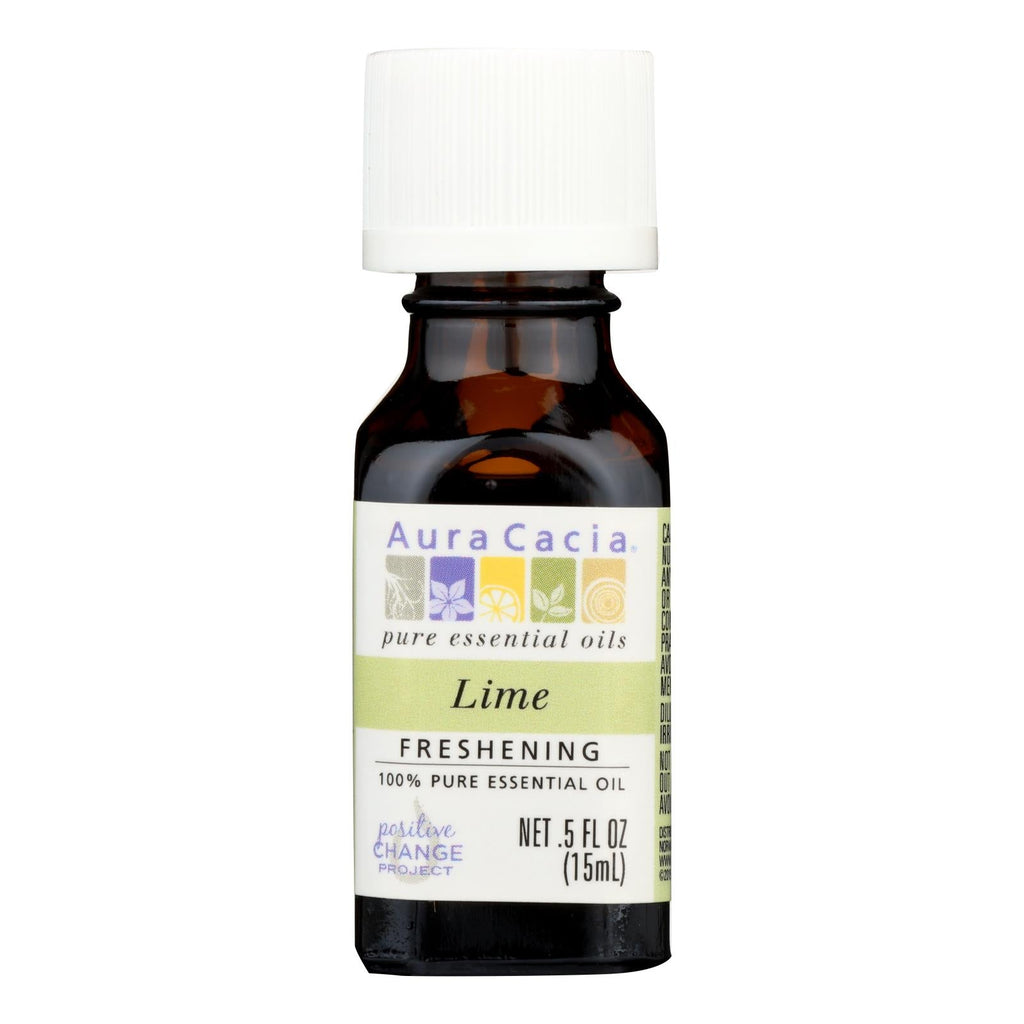 Aura Cacia Lime Essential Oil, 0.5 fl oz