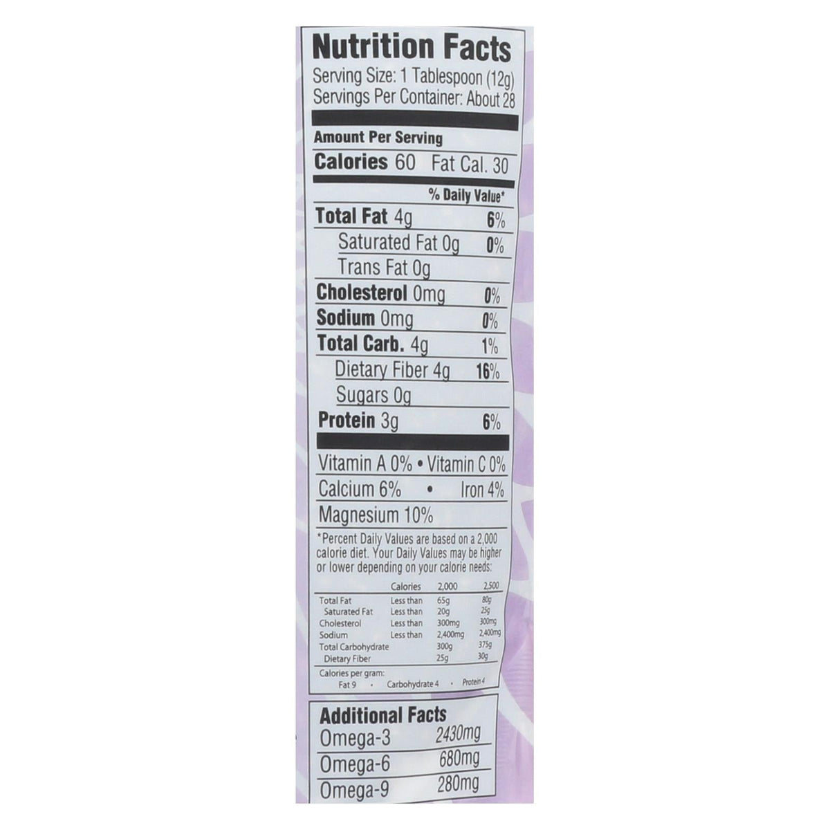 Mamma Chia Organic Black Chia Seeds, 12 oz (Case of 4)