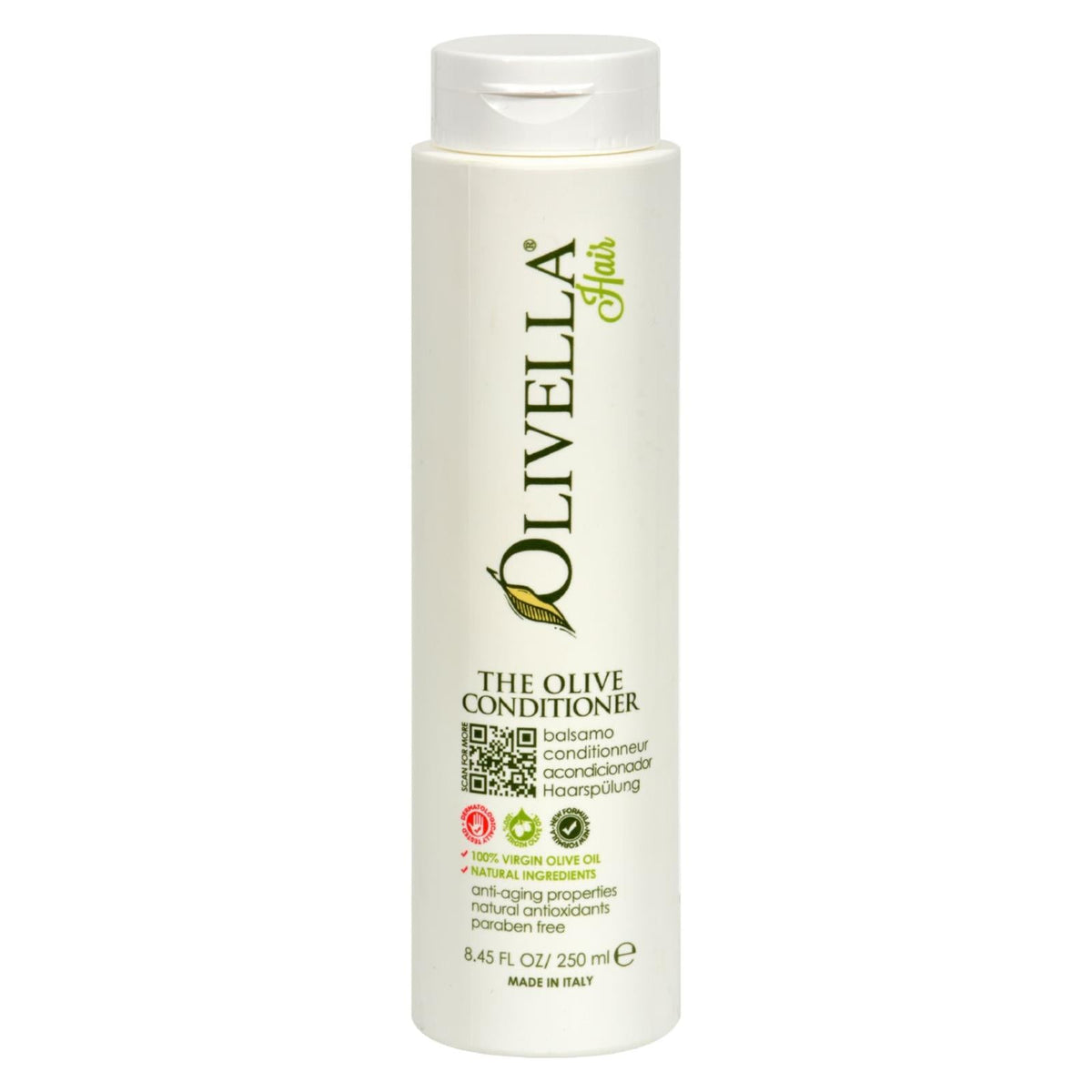 Olivella Natural Formula Olive Conditioner, 8.5 fl oz