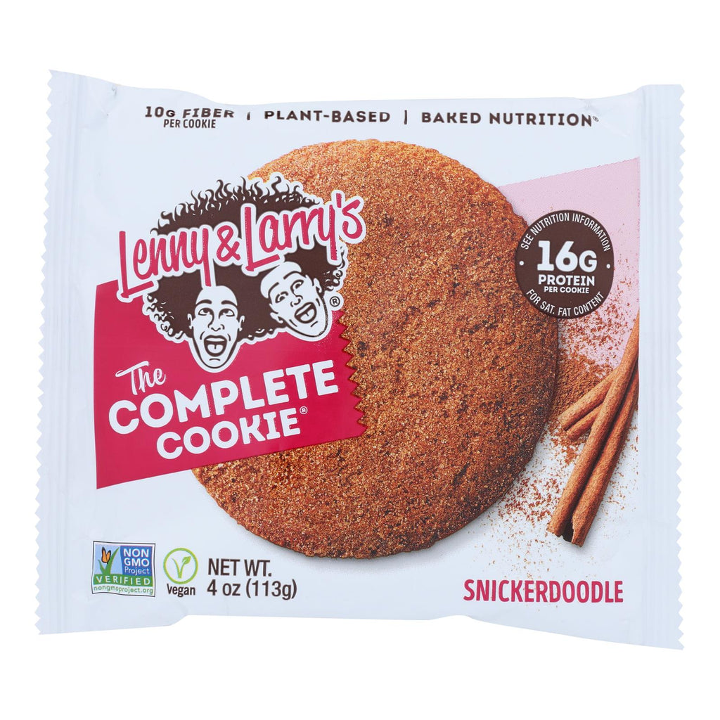 Lenny & Larry's Cinnamon Snickerdoodle Cookie, 4 oz (Case of 12)