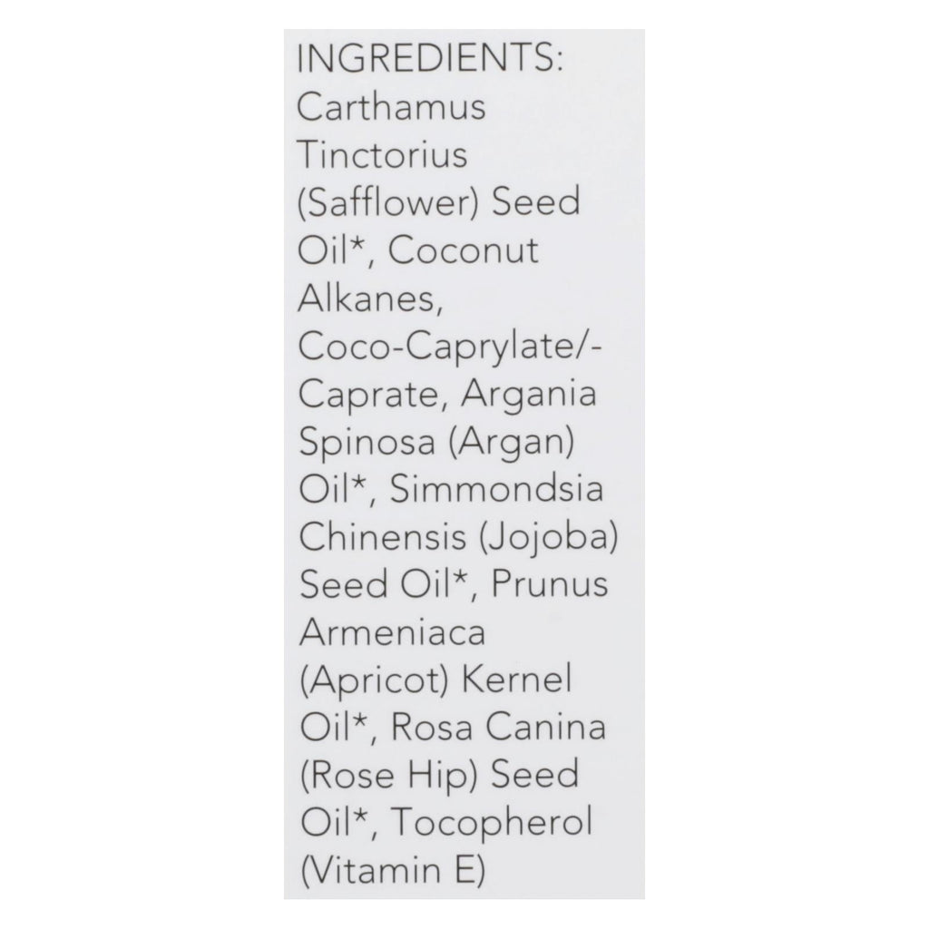 Nourish Organic Pure Hydrating Argan, Apricot & Rosehip Face Serum, 0.7 oz