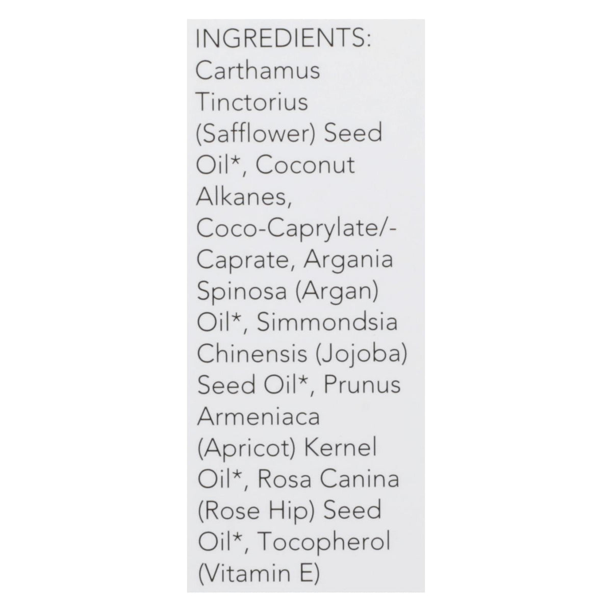 Nourish Organic Pure Hydrating Argan, Apricot & Rosehip Face Serum, 0.7 oz