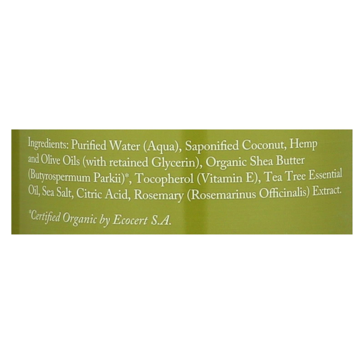 Dr. Woods Shea Vision Pure Castile Soap Tea Tree (32 Fl Oz)