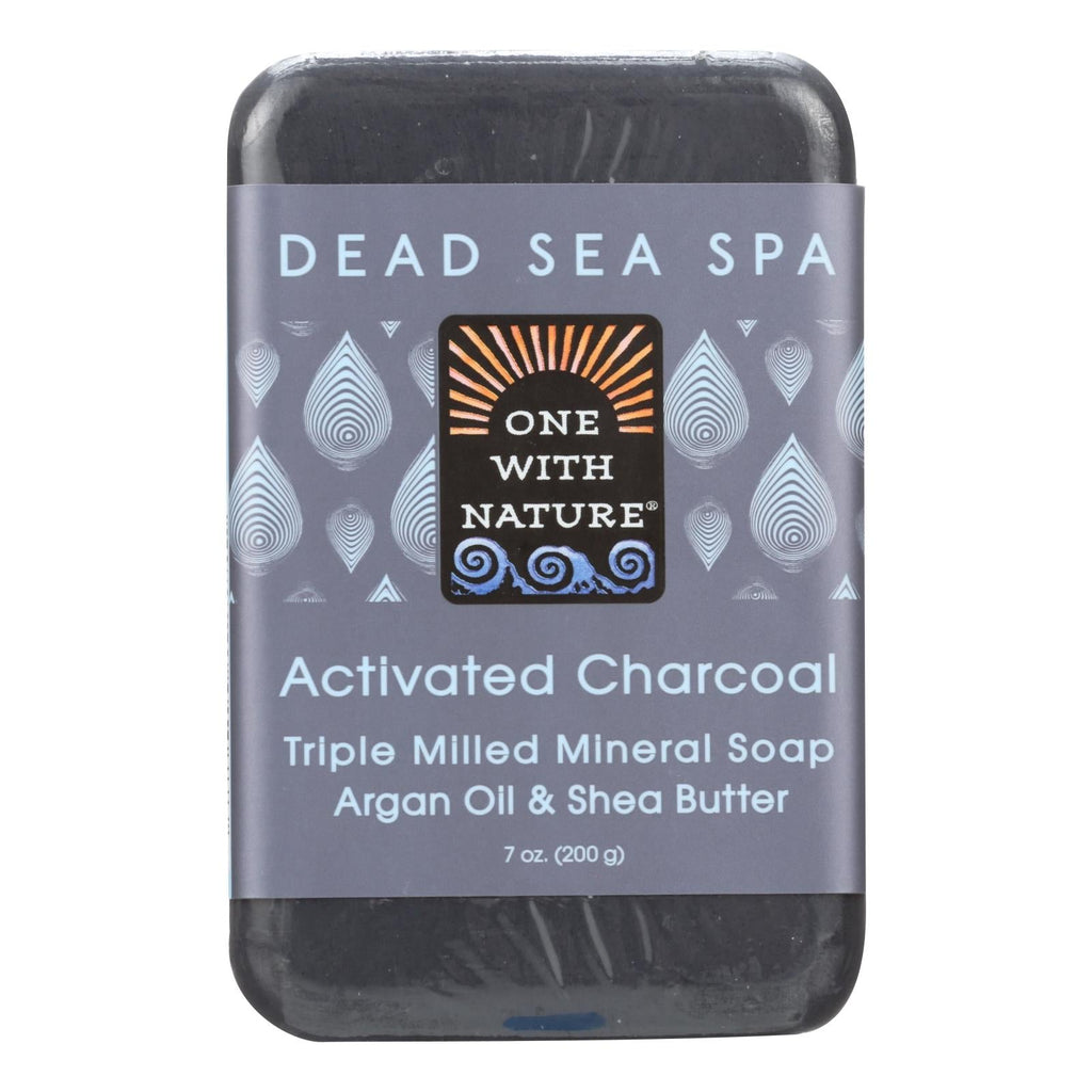 One With Nature Activated Charcoal Bar Soap (7 Oz.)