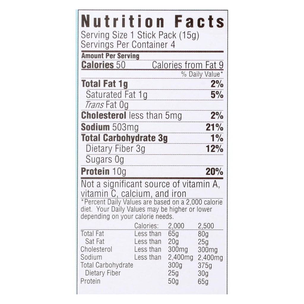 LonoLife Beef Bone Broth, 4 x 0.53 oz (Case of 6)