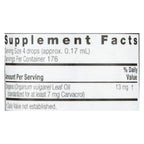 Nature's Answer Oil of Oregano Leaf, 1 fl oz