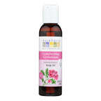 Aura Cacia Aromatherapy Body Oil Comforting Geranium (4 Fl Oz)