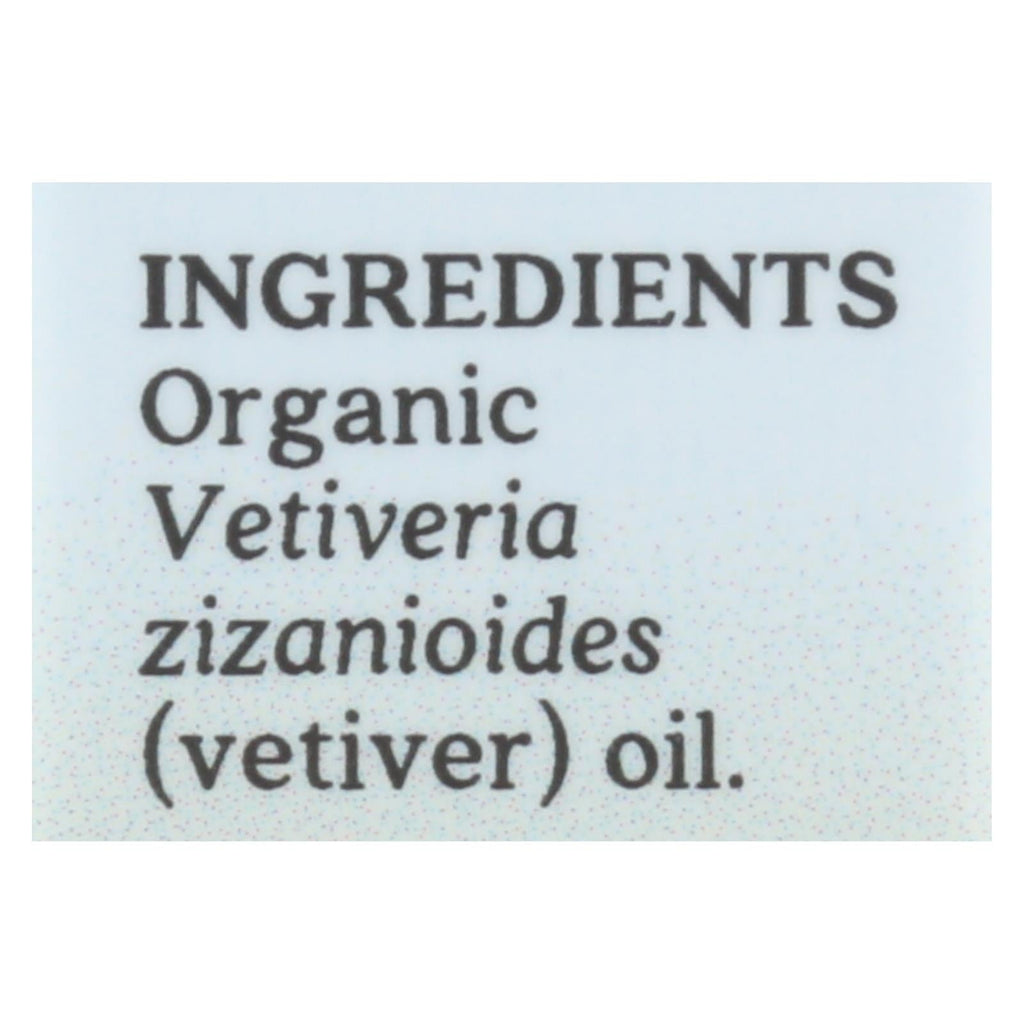 Organic Vetiver Essential Oil  - Aura Cacia .25 Oz.