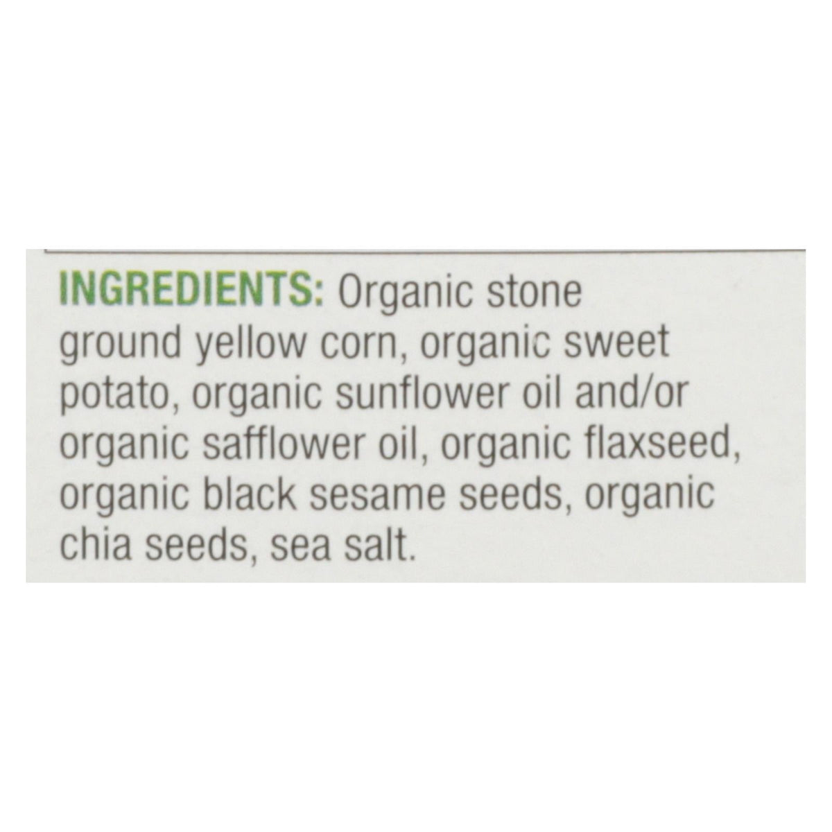 R.W. Garcia Sweet Potato Crackers, 5.5 oz (Case of 6)