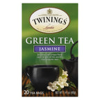 Twinings Green Tea with Jasmine, 20 Tea Bags (Case of 6)