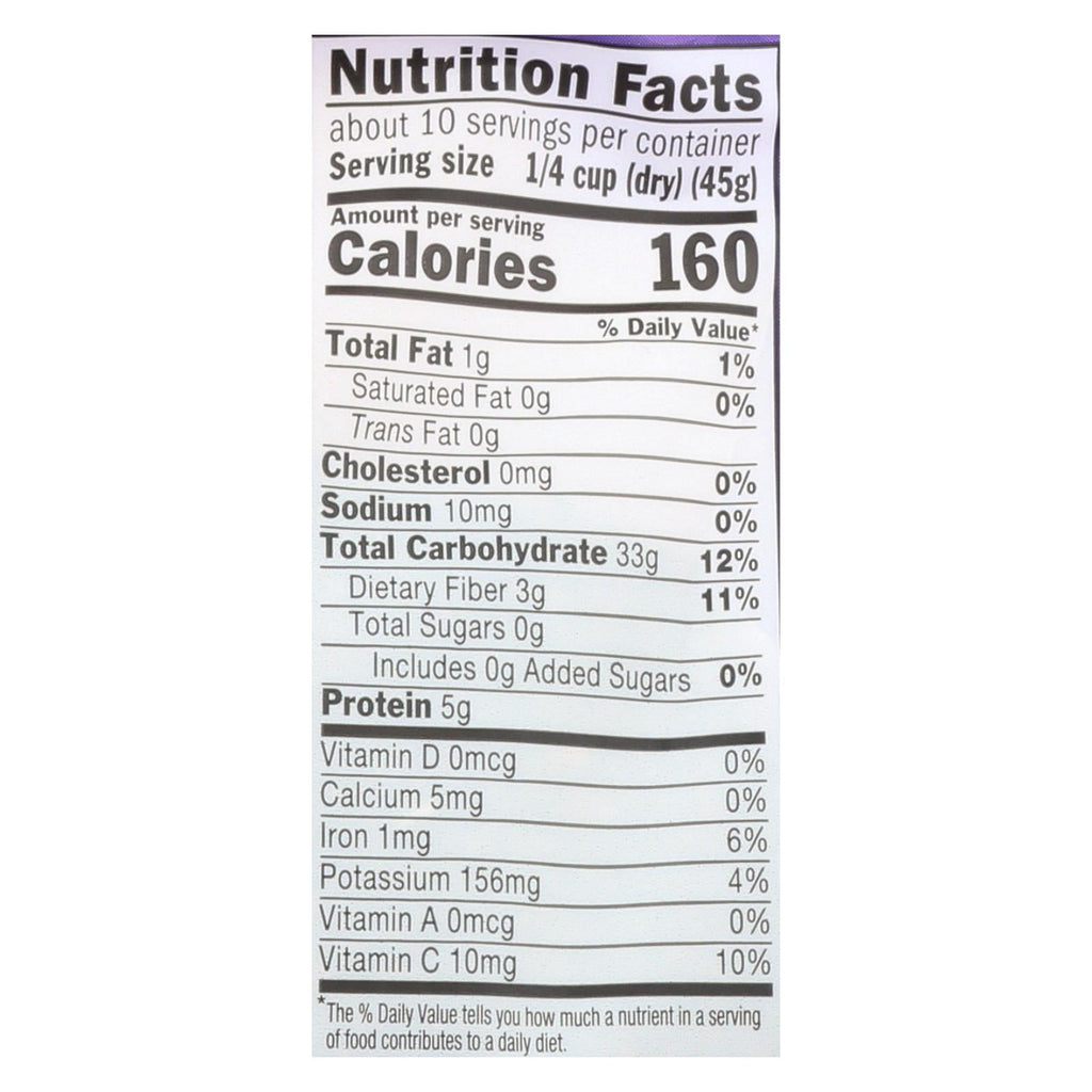 Lundberg Family Farms Organic Black Pearl Rice, 1 lb (Case of 6)