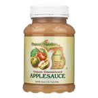 Omena Organics Organic Unsweetened Apple Sauce, 23 oz (Case of 12)