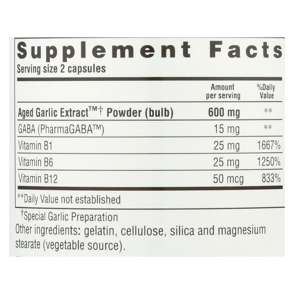 Kyolic Aged Garlic Extract Formula 101, 200 Capsules