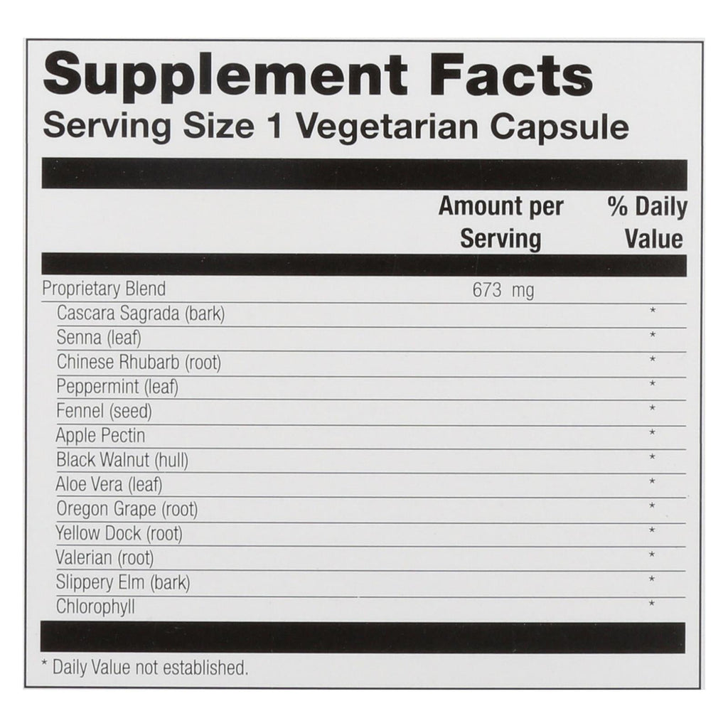 Natural Balance Ultra Colon Clenz, 60 Vegetarian Capsules