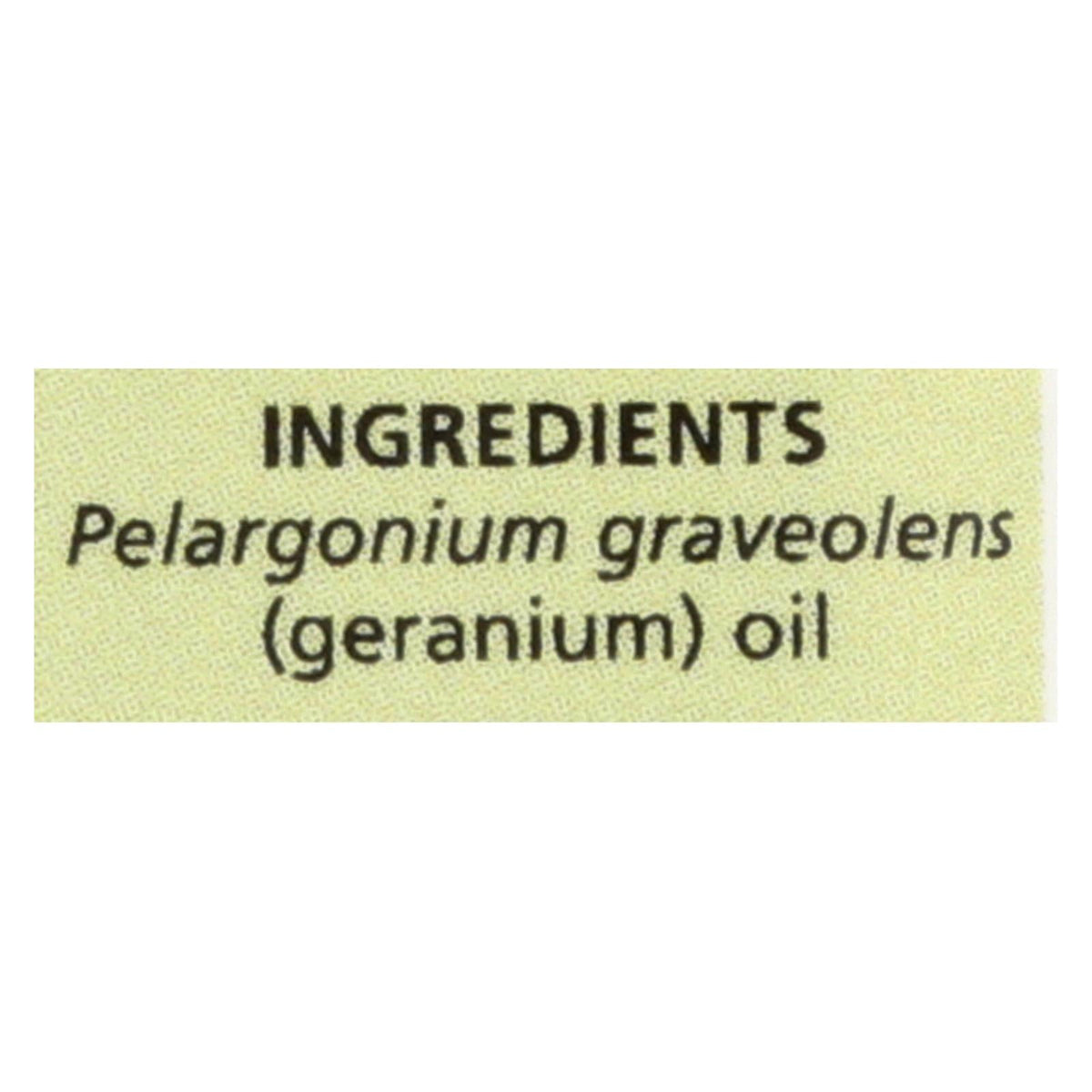 Aura Cacia Geranium Pure Essential Oil, 0.5 fl oz