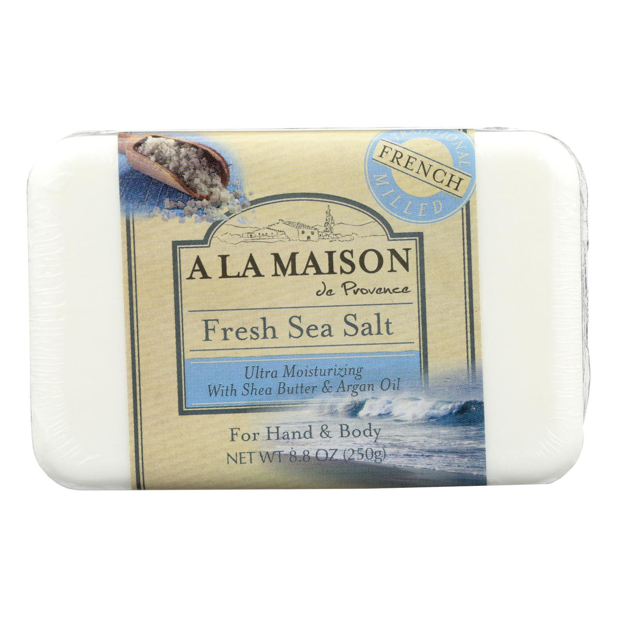 A La Maison Fresh Sea Salt Bar Soap, 8.8 oz