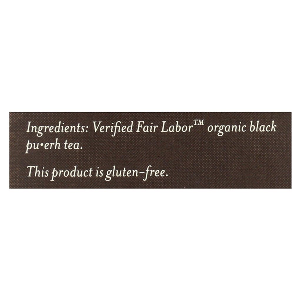 Numi Emperor's Puerh Black Tea, 16 ct (Case of 6)