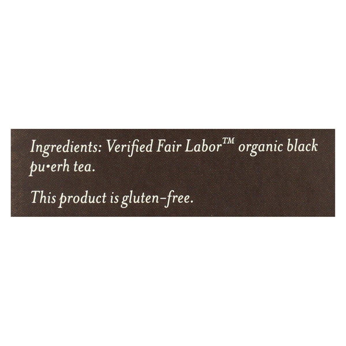 Numi Emperor's Puerh Black Tea, 16 ct (Case of 6)