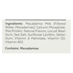 Milkadamia Unsweetened Vanilla Macadamia Milk, 32 fl oz (Case of 6)