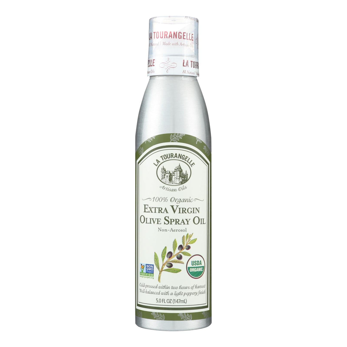 La Tourangelle Extra Virgin Olive Oil Spray, 5 fl oz (Case of 6)