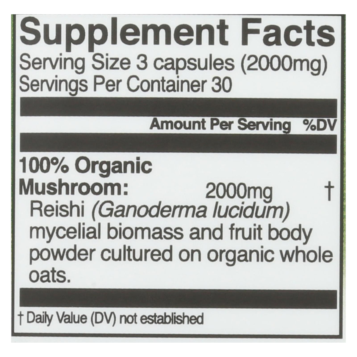 Om Mushroom Nutrition Reishi Mushroom Superfood Capsules, 90 ct