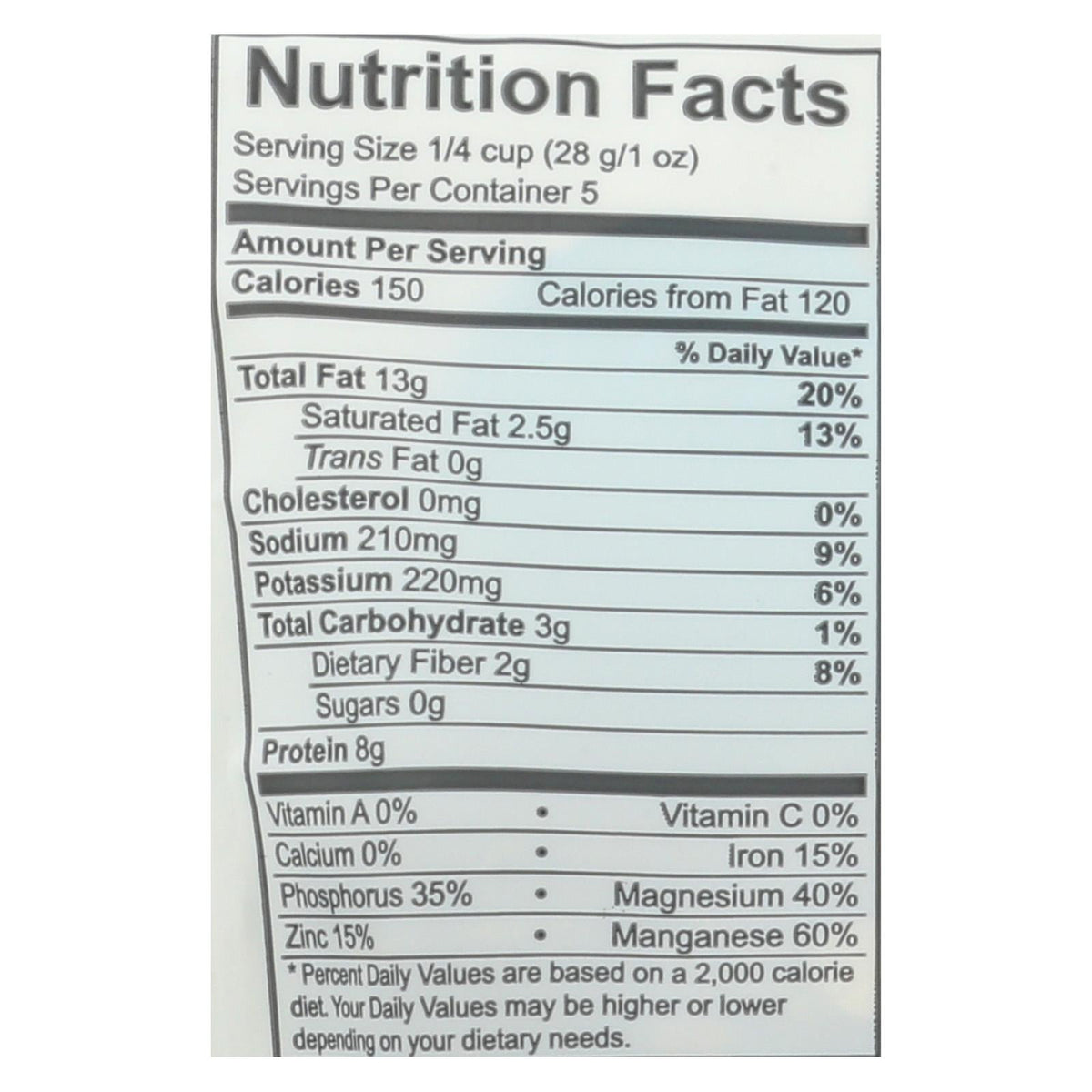 SuperSeedz Sea Salt Gourmet Pumpkin Seeds, 5 oz (Case of 6)
