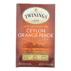 Twinings Ceylon Orange Pekoe Black Tea, 20 ct (Case of 6)