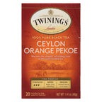 Twinings Ceylon Orange Pekoe Black Tea, 20 ct (Case of 6)
