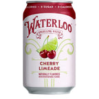 Waterloo Cherry Limeade Sparkling Water, 8 x 12 fl oz (Case of 3)