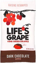 Life's Grape Dark Chocolate Dried Grapes, 4.5 oz (Case of 8)