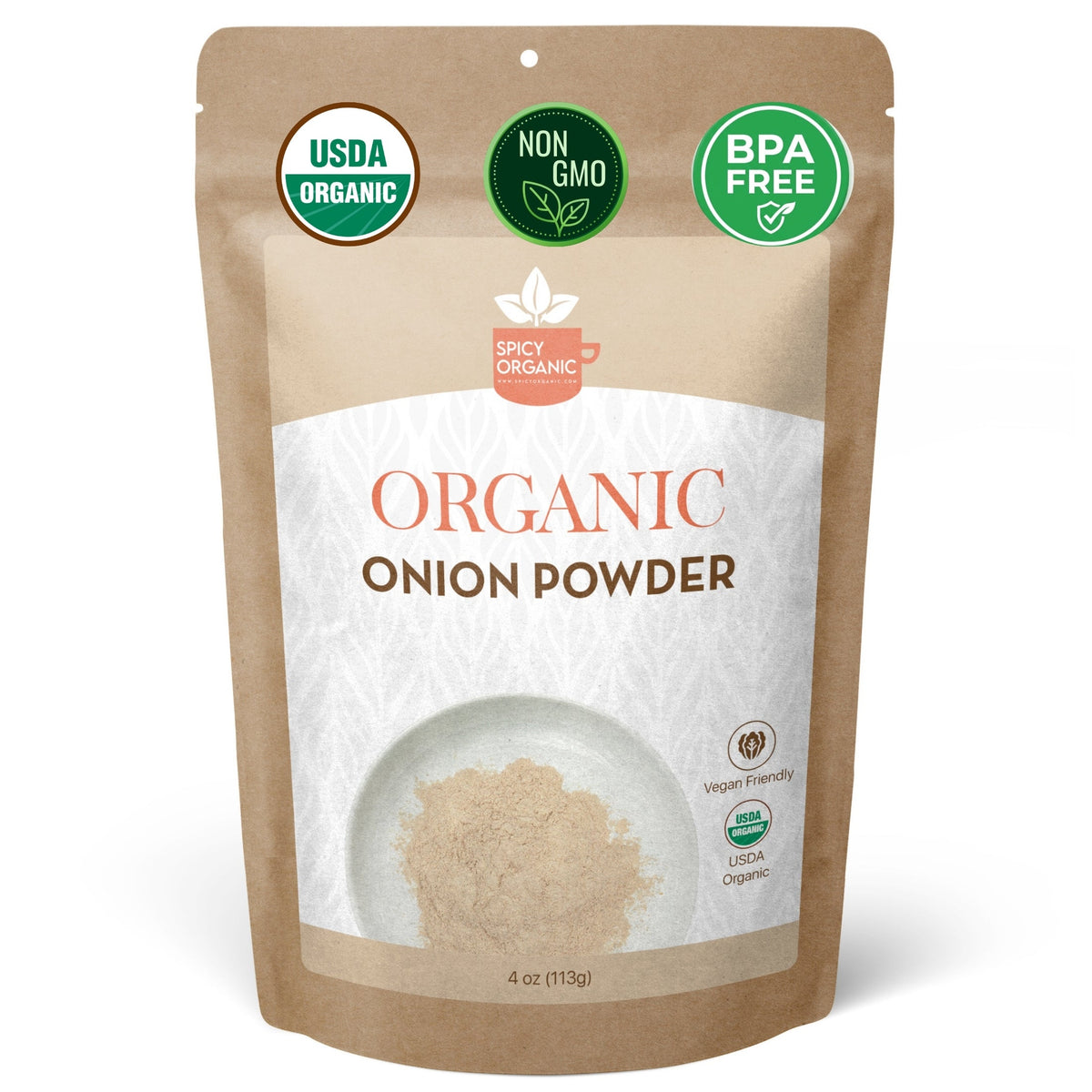 Organic Onion Powder – For Soups, Blends & Dry Rubs