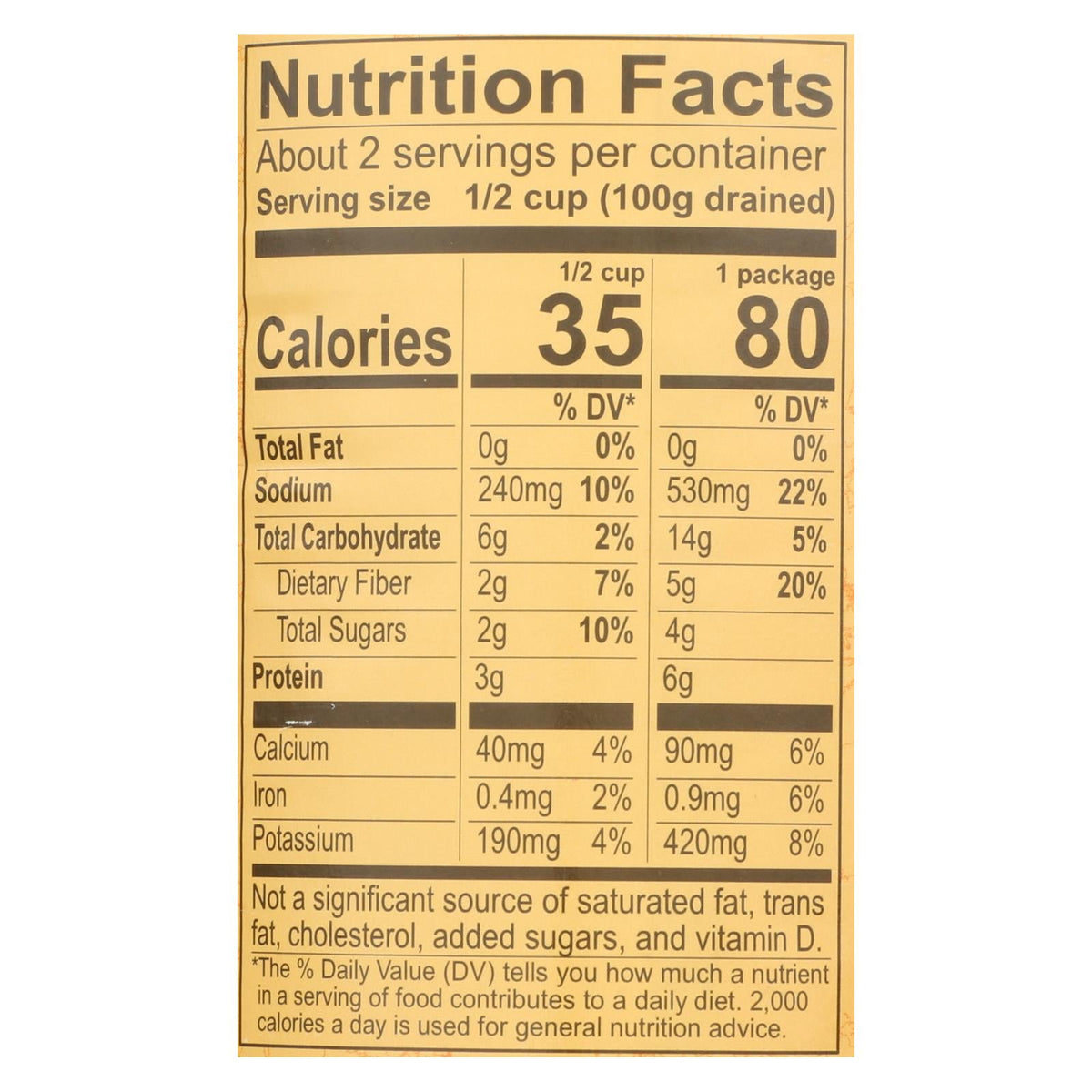 Reese's Hearts of Palm (Pack of 6 - 14 Oz.)