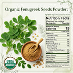 Organic Fenugreek Powder – Ground Methi for Curries & Tea