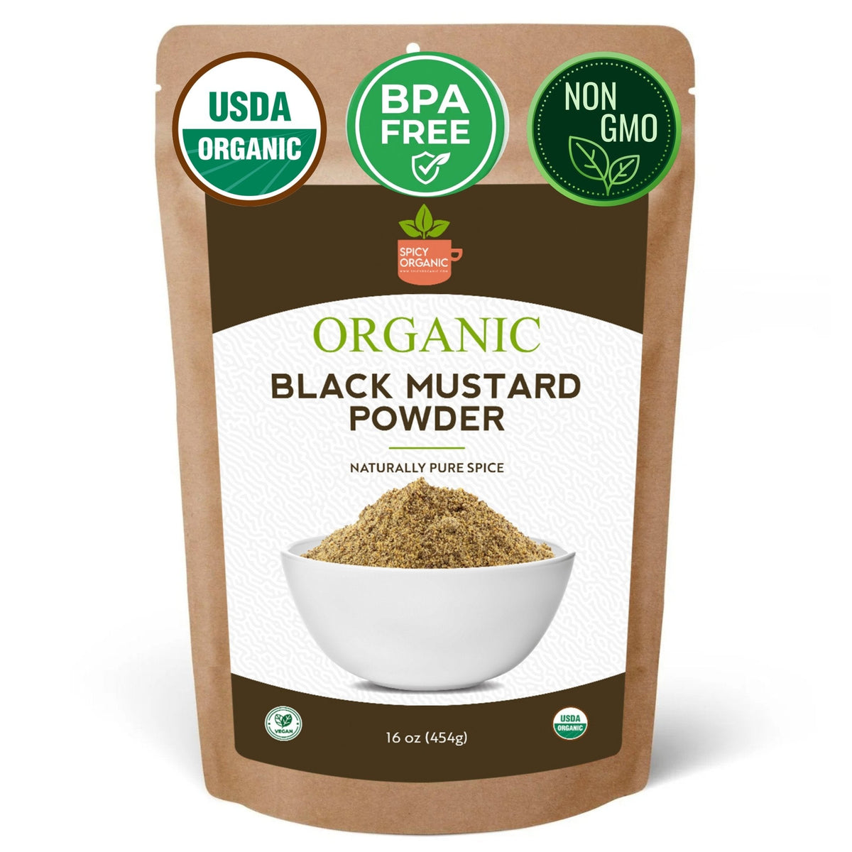 Organic Black Mustard Powder – For Cooking & Seasoning