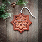Apres Ski Snowflake Holiday/Christmas Ornament