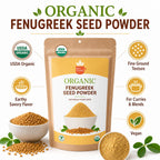 Organic Fenugreek Powder – Ground Methi for Curries & Tea